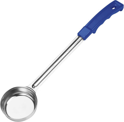 Winco Solid Food Portioner, 1-Ounce, Medium, Stainless Steel, Yellow