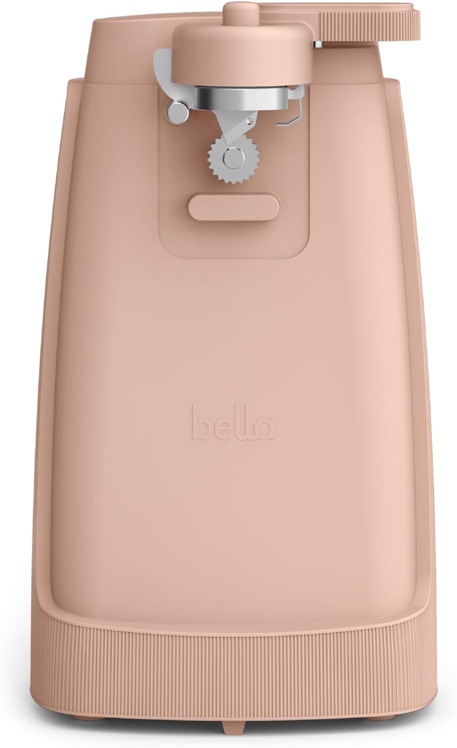bella Electric Can Opener and Knife Sharpener, Removable Cutting Lever, Cord Storage, Stainless Steel Blade, Sage