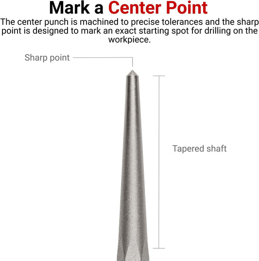 TEKTON 1/8 Inch Roll Pin Punch | 66064 | Made in USA