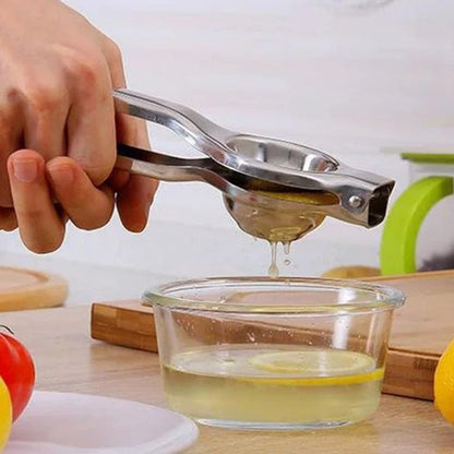 Manual Lemon Squeezer,Stainless Steel Engineered Hand Lemon Juicer,Safe Quick and Effective Juicing,Easy to Use & Clean,Press Hand Lime Citrus Fruit Juicers,Lime Squeezer Bar Tool