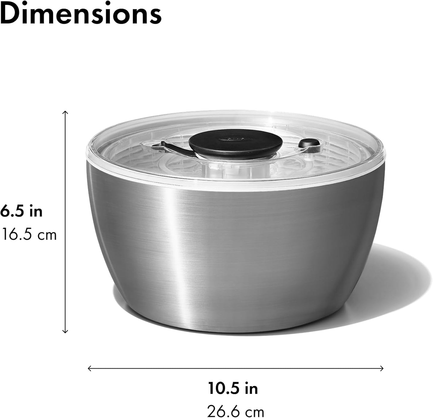 OXO Steel Salad Spinner