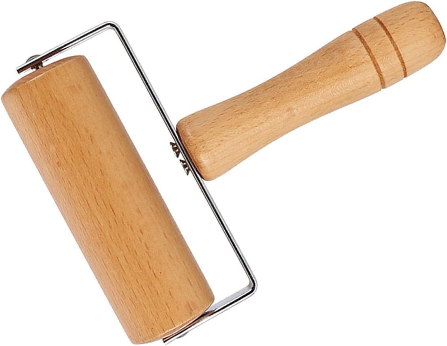 Small Rolling Pin, Pizza Dough Roller, Non Stick Wood Pastry Roller, Kitchen Wooden Rolling Pins for Baking Cooking Cookie Bread Tortilla Dumpling Fondant Clay (Style 2)