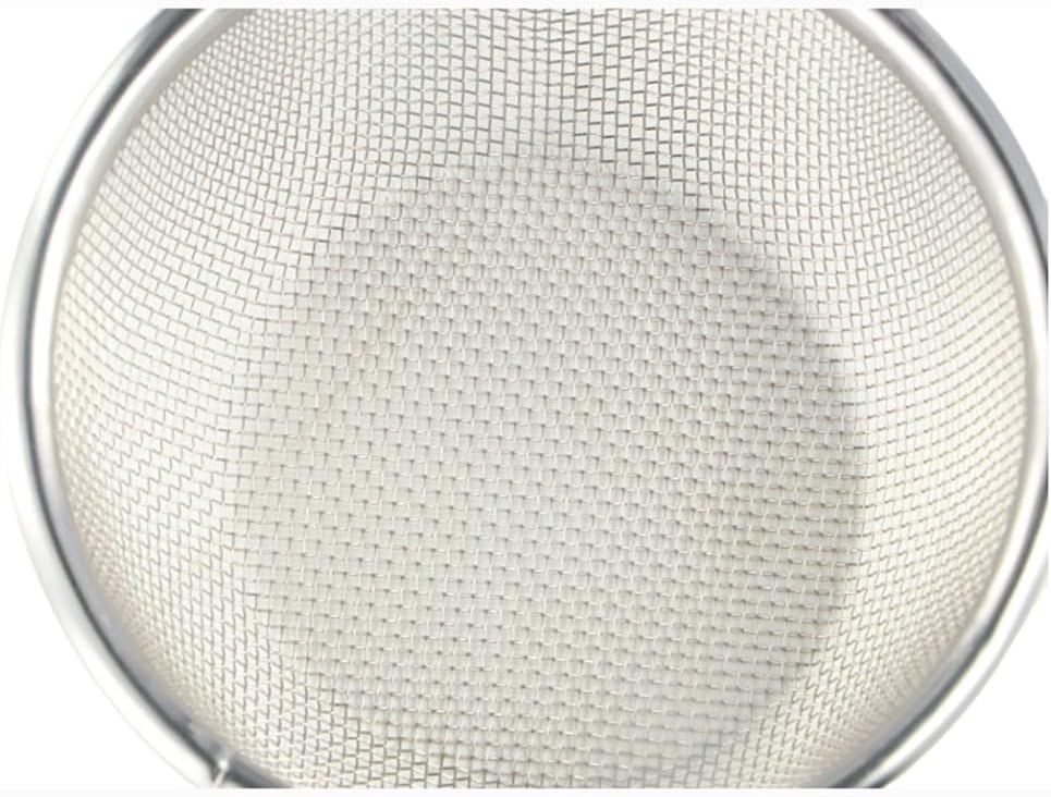 Fine Mesh Strainer Net,Stainless Steel Net and Noodle Colander Flour Sieve Hand Held Oil Strainer Picnic Tableware Outdoor Camping Cooking Accessories