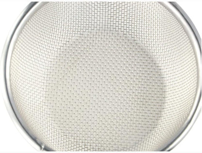 Fine Mesh Strainer Net,Stainless Steel Net and Noodle Colander Flour Sieve Hand Held Oil Strainer Picnic Tableware Outdoor Camping Cooking Accessories