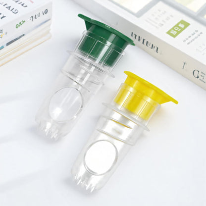 Lemon Squeezer Manual Citrus Press, Lime Squeezer with Pour Spout, Reusable Lemon Juicer Squeezer with Lid, Manual Juicer for Adding Lemon Juice to Salads & Cooking