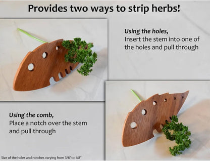 Personalized Herb Stripper Customizable Name Engraving Tool Christmas Gift For Mom Chef Gifts Or Home Cooks