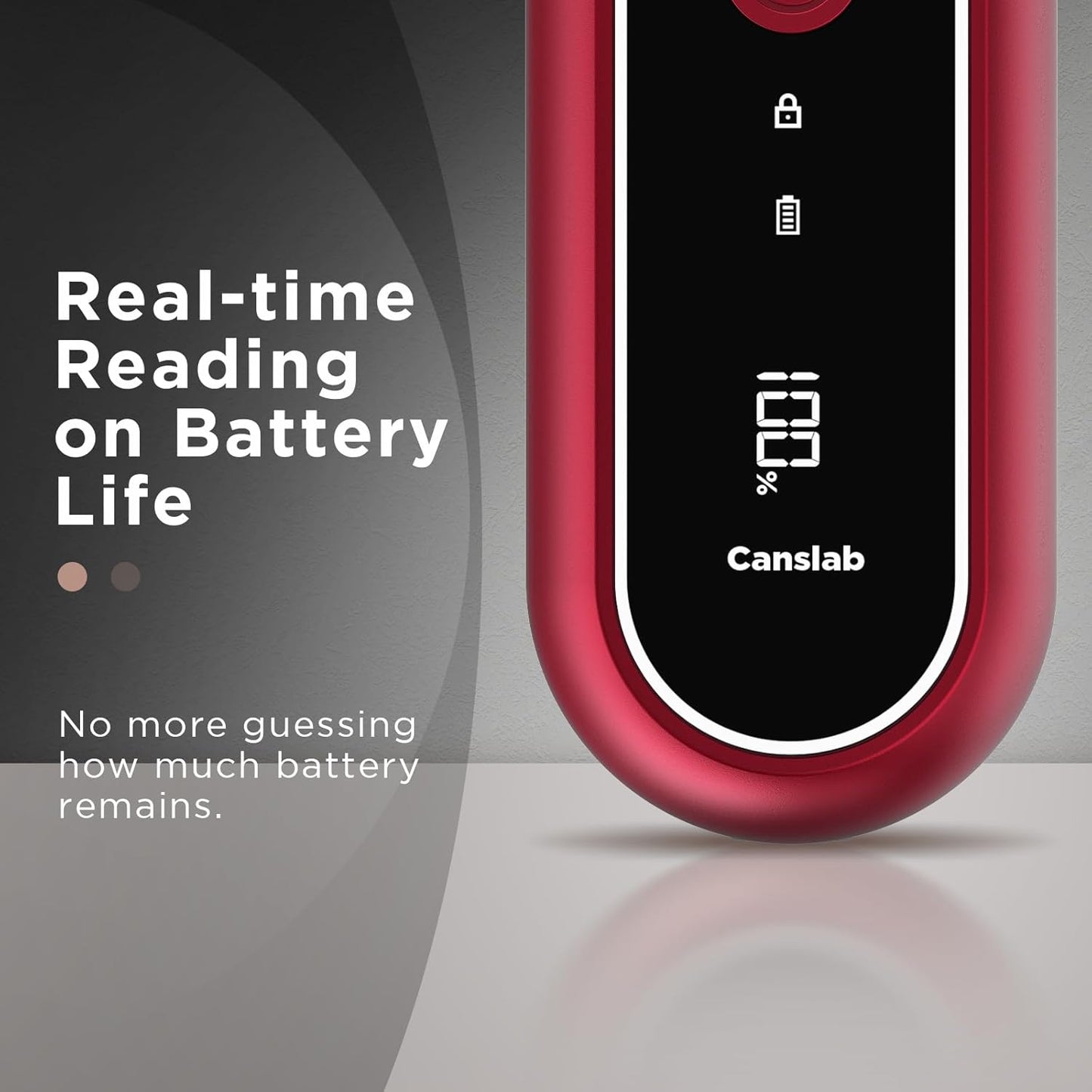 Canslab Turbo Rechargeable Can Opener - Professional Grade Blade, Auto-Stop, LED Battery Life Display, Wall-mountable, Side Cut Electric Can Opener for Smooth Edge, Hands-free Operation,USB-C Charging