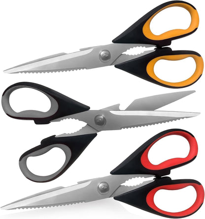 Herb Scissors, Shallot Scissors, Multipurpose 5 Blade Kitchen Herb Shears, Herb Cutter with Safety Cover and Cleaning Comb for Chopping Shallot Basil Chive Parsley