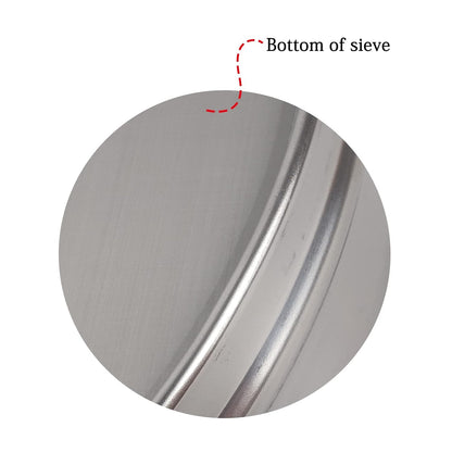 LABALPHA 120 Mesh Lab Sieves, #120 Mesh Test Sieve, 8'' Diameter, 304 Stainless Steel Wire Cloth (0.125mm)