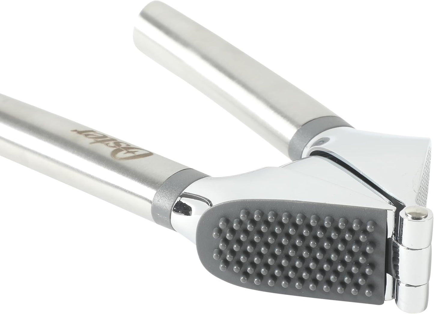 Oster Chadswyck 8” Can Opener, Stainless Steel Manual Can Opener with Soft Grip Handles, Smooth Edge Cutting, Dishwasher Safe