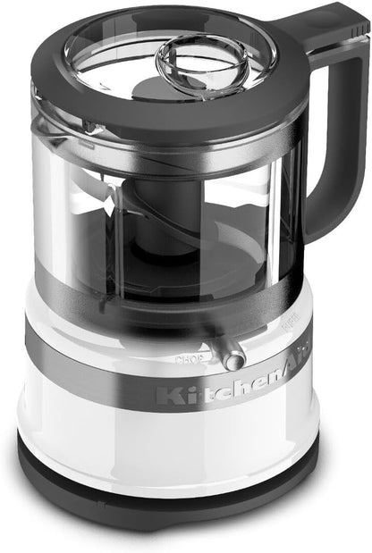 KitchenAid 3.5 Cup Food Chopper KFC3516CU, Contour Silver