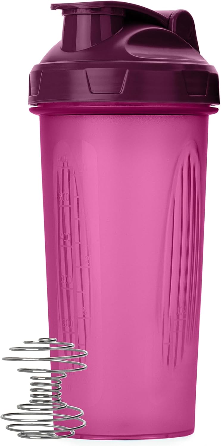 Mr. Pen- Shaker Bottles for Protein Mixes, 28 oz, Leak Proof Shaker Cups with Stainless Steel Wire Whisk Ball for Protein Shakes and Pre Workout