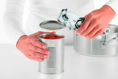 Rösle 12757 Stainless Steel Manual Can Opener with Pliers Grip Opens Can at Seam 7.9 in.