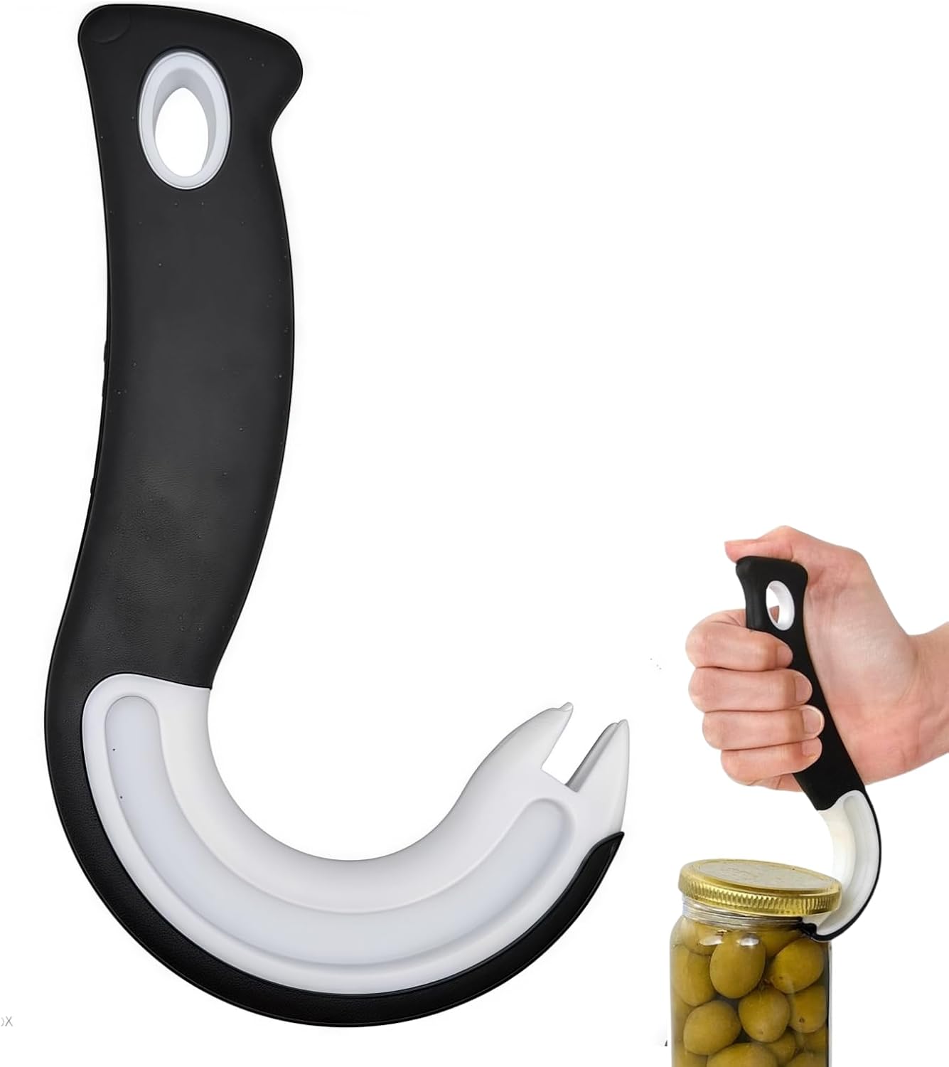 Hand Can Opener Manual, Can Opener for Seniors, Easy Open Ring Pull Can Opener, Convenient to Open Cans Labor-Saving Tools Can be Used for a Variety of Pull-Tab Cans, Manual Can Openers