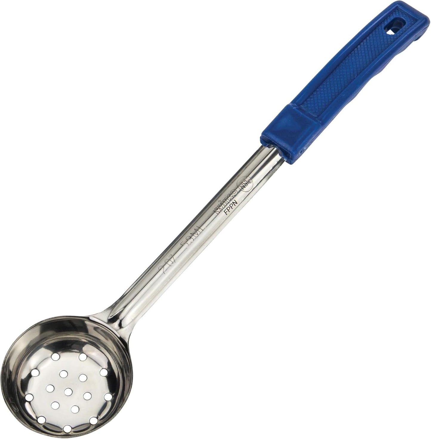 Winco Solid Food Portioner, 1-Ounce, Medium, Stainless Steel, Yellow