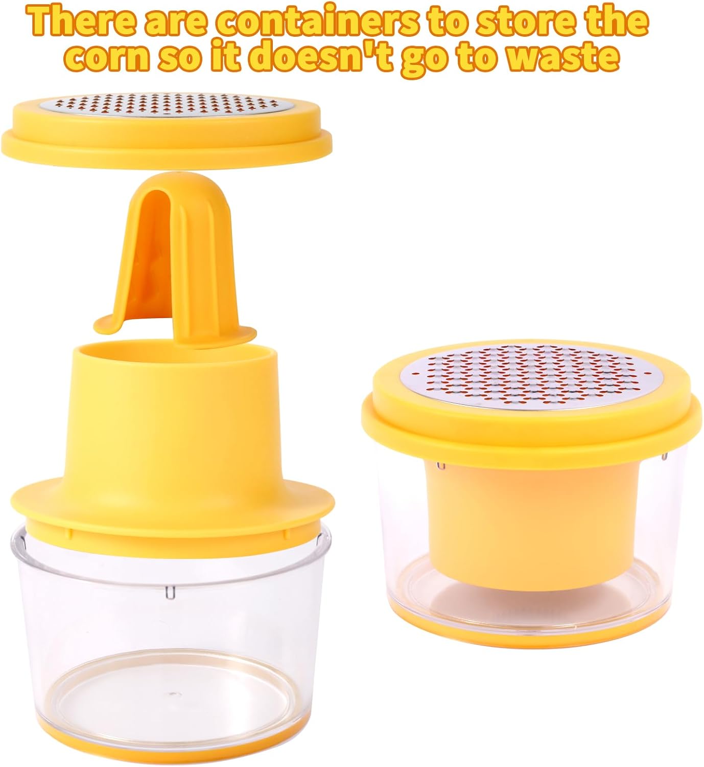 LIIGEMI Corn Cob Strippe,Corn Peeler for Corn on the Cob,Corn Kernel Remover Tool with Anti Slip Cover,Corn Cutter Easy to Use