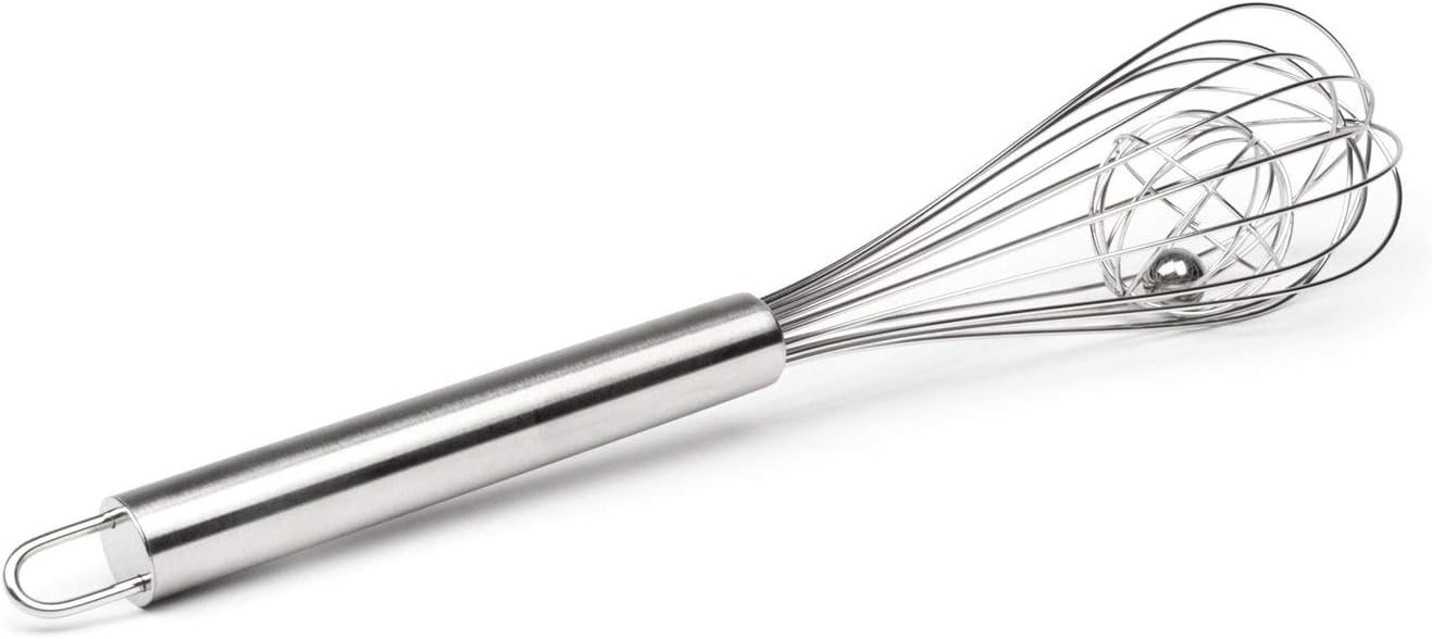 Fox Run Mini Whisks, Chrome Plated, Set of 4, Metallic, 8 x 2 x 1.75 inches