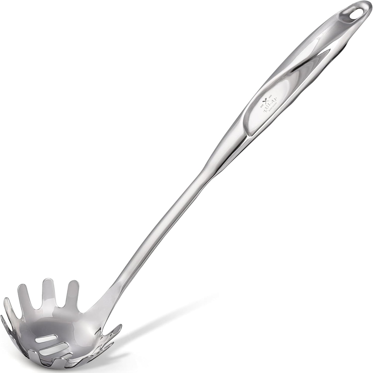 Zulay Kitchen Stainless Steel Spatula - 14.8” Heat-Resistant Metal Slotted Turner for Cooking, Frying & Grilling - Durable, Rust-Proof & Dishwasher Safe Kitchen Utensil for Everyday Use