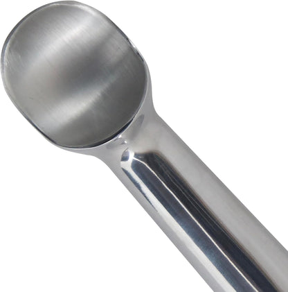 Zeroll Original Ice Cream Scoop Unique Liquid Filled Heat Conductive Handle Simple One Piece Aluminum Design Easy Release Made in USA, 2.5-Ounce, Silver