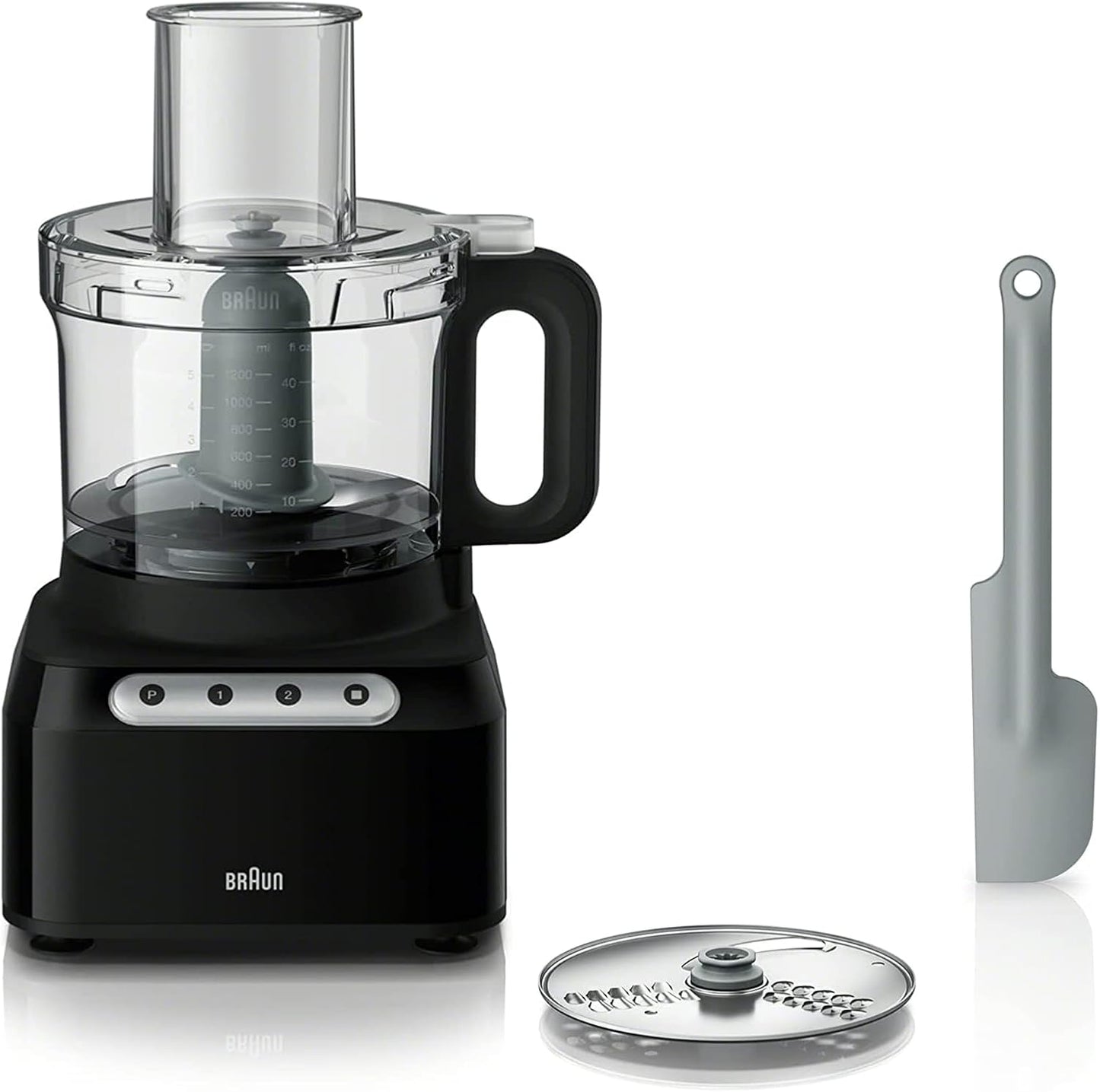 Braun CH3012BK EasyPrep™ Mini Food Processor, 4 cup, Black