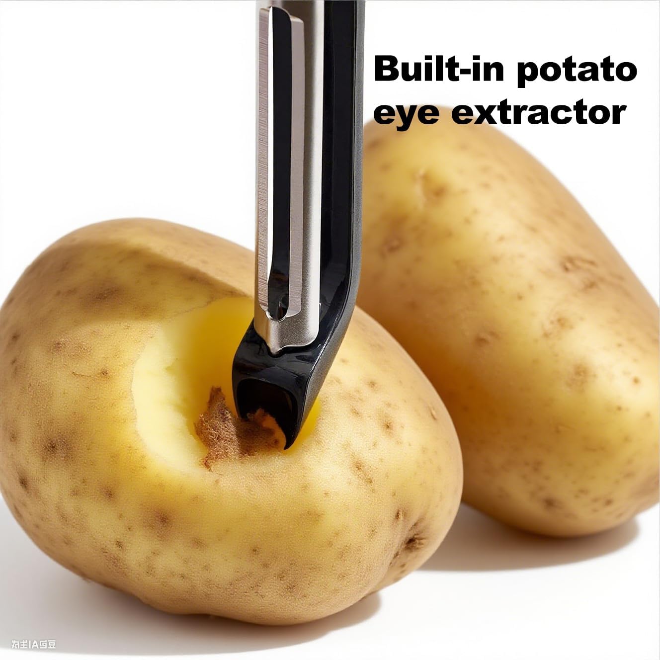 Pro Swivel Peeler for Kitchen, Sharp Stainless Steel Vegetable Potato Fruit Peeler, Ergonomic Non-Slip Grip Handle for Effortless Peeling of Carrots, Apples