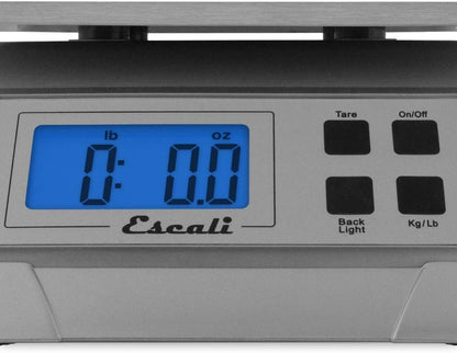 Escali Alimento 136DK Digital Kitchen Scale, Elite Food Measuring to The Gram with Removable Stainless Steel Platform and LCD Display, Baking and Cooking Made Simple