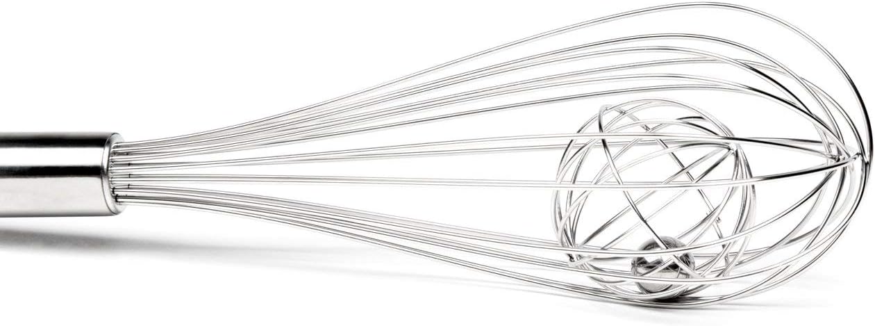 Fox Run Mini Whisks, Chrome Plated, Set of 4, Metallic, 8 x 2 x 1.75 inches