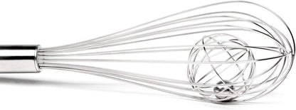 Fox Run Mini Whisks, Chrome Plated, Set of 4, Metallic, 8 x 2 x 1.75 inches