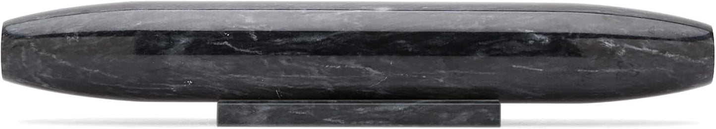 Fox Run French Marble Rolling Pin with Base, White, 3 x 12 x 3 inches