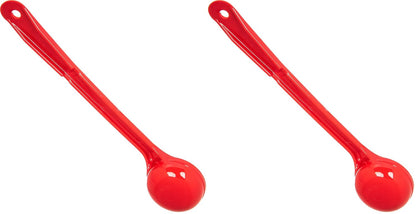 Carlisle FoodService Products 399214 Solid Long Handle Portion Control Spoon, 8 oz, Blue