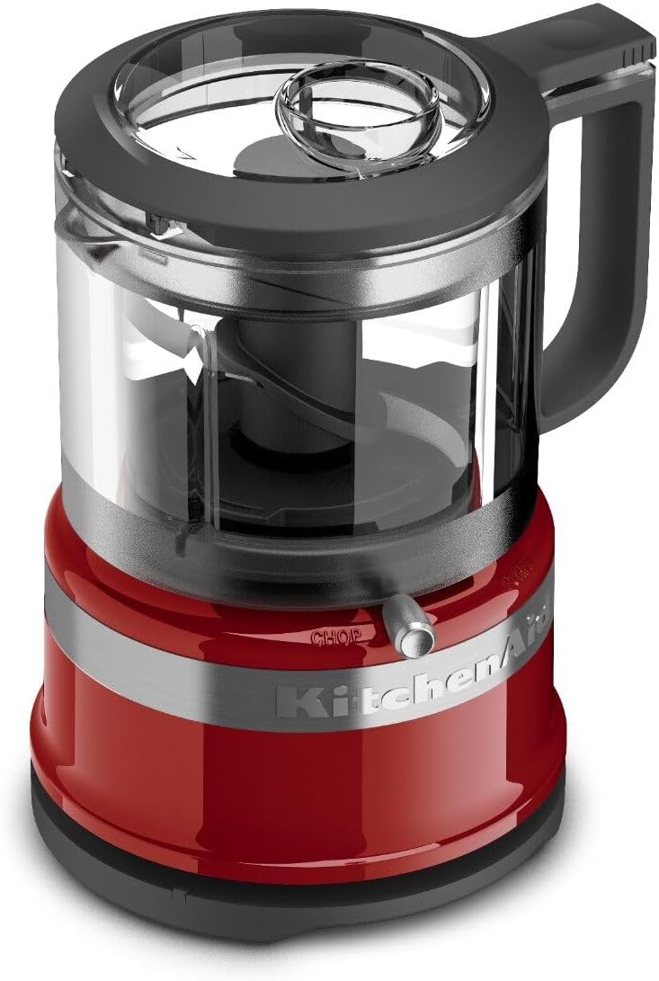 KitchenAid 3.5 Cup Food Chopper KFC3516CU, Contour Silver