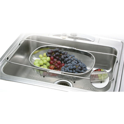 Norpro Expanding Over the Sink Colander with Base Frame