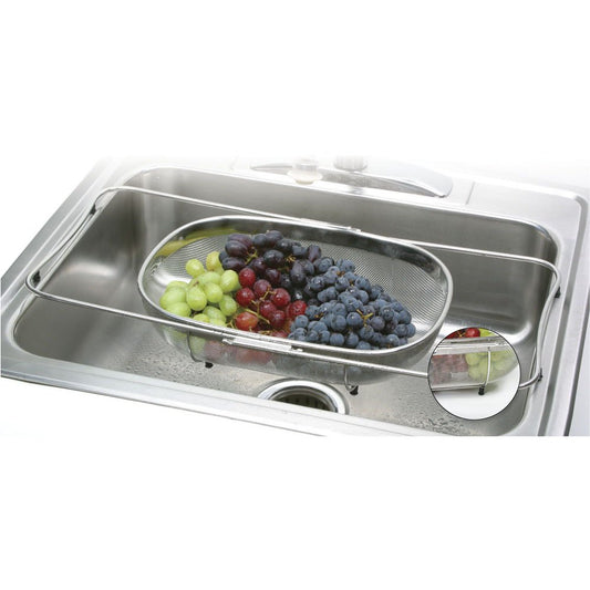Norpro Expanding Over the Sink Colander with Base Frame