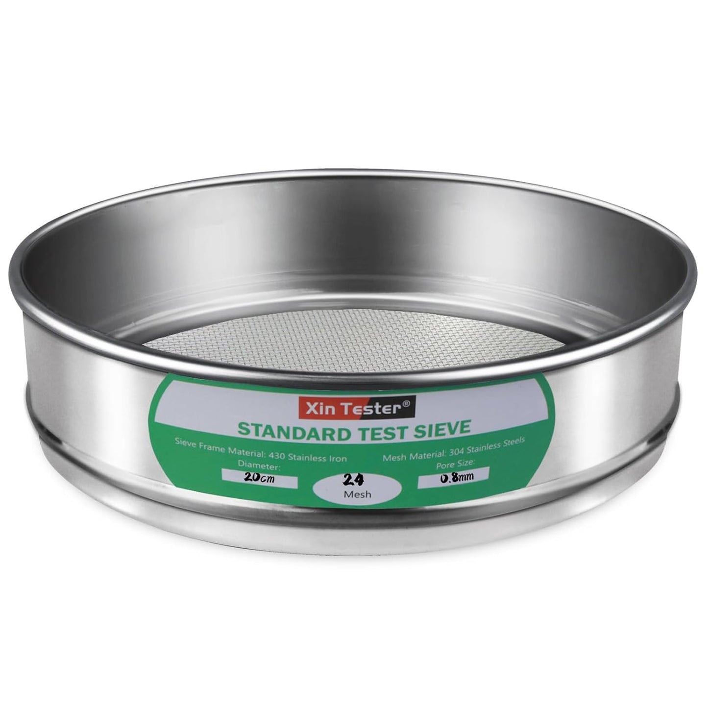 Xin Tester 325 mesh Standard Mesh Lab Sieves Laboratory Sample Test Analysis Sieve Dia 7.88 Inches