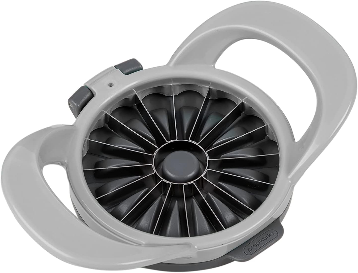 PrepWorks Dishwasher Safe Apple Slicer and Corer – 16-Slice Thin Apple Cutter with Safety Cover