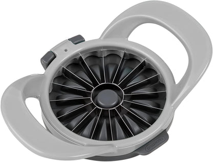 PrepWorks Dishwasher Safe Apple Slicer and Corer – 16-Slice Thin Apple Cutter with Safety Cover