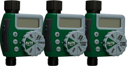 Orbit 62067 1-Outlet Programmable Digital Hose Watering Timer, 2-Pack
