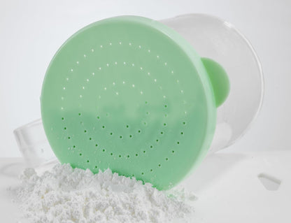 WINCO Dredge with snap on Lids, Clear