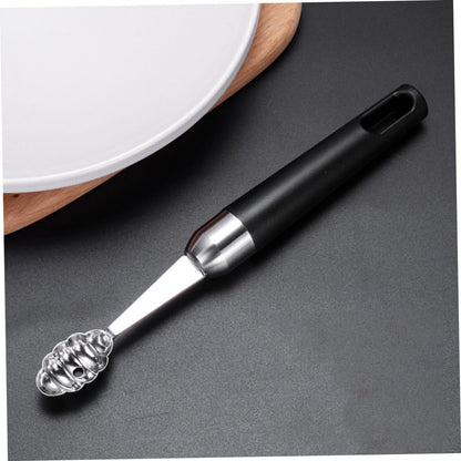 MAGICLULU 2pcs Candy Scoop Melon Baller Grip Handle for Fruit Ball Scoop Fruit Ball Spoon Melon Spoon Eating Tool