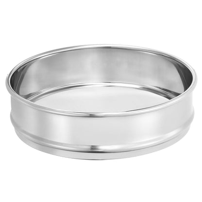 PATIKIL 40 Mesh Lab Sieve, 8" Diameter Test Sieve 304 Stainless Steel Wire Cloth (0.45mm) for Industrial Laboratory - Colors A