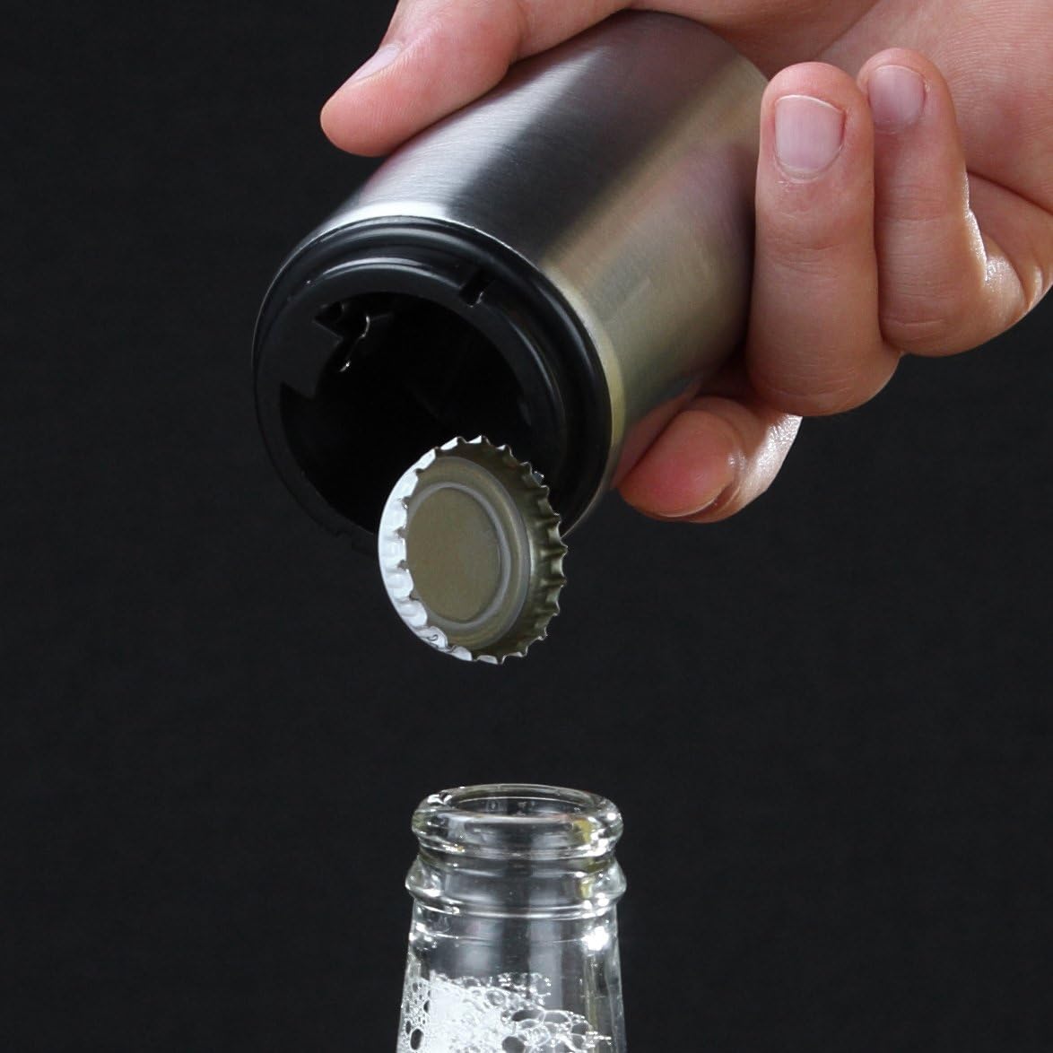 Automatic Bottle Opener, No Cap Can Escape
