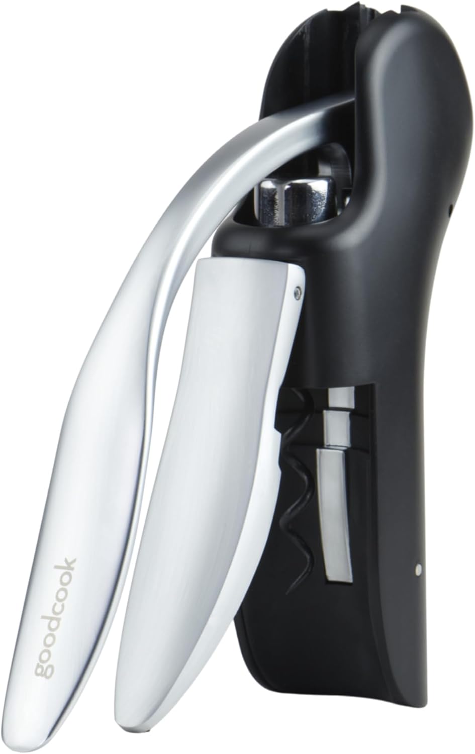 GoodCook Gourmet Deluxe Winged Corkscrew, Stainless Steel Worm, Universal Fit For All Cork Sizes
