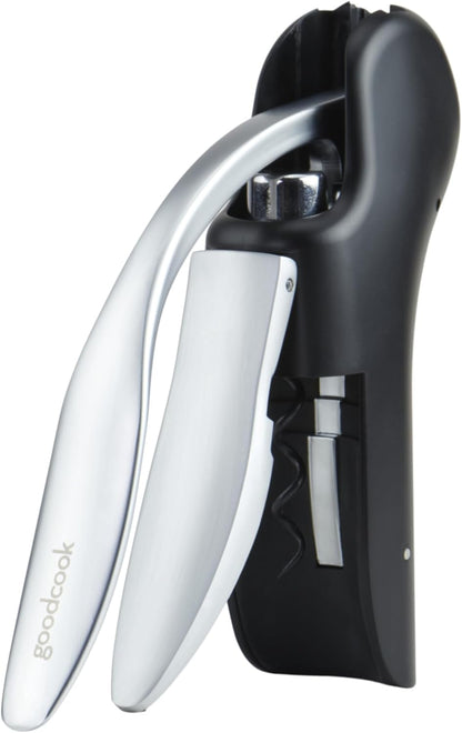 GoodCook Gourmet Deluxe Winged Corkscrew, Stainless Steel Worm, Universal Fit For All Cork Sizes
