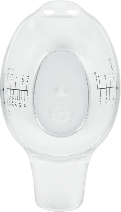 2 Oz Measuring Cup, 1/4 Cup Acrylic Measuring Cups, Clear