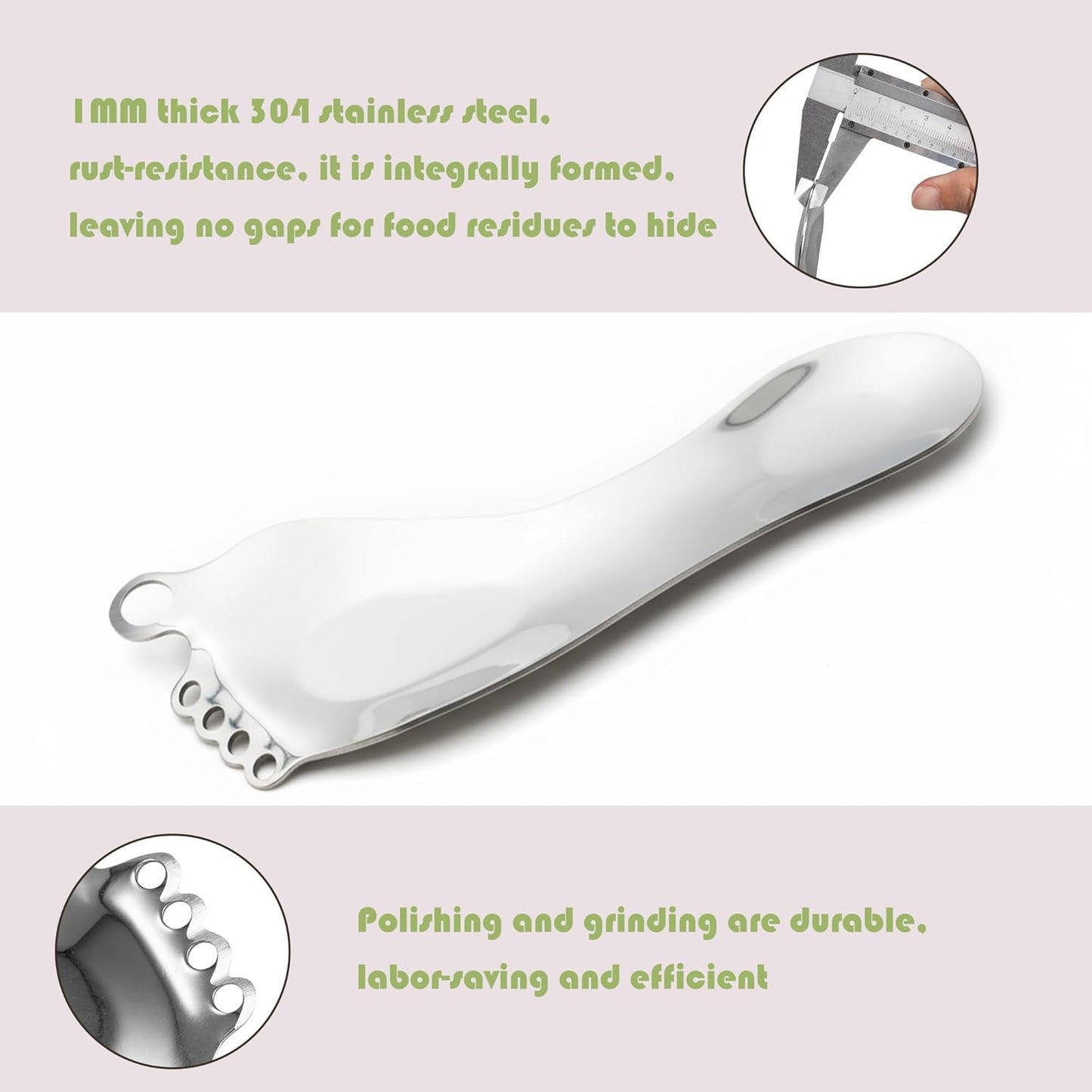 Professional Lemon Citrus Zester with Channel Knife, Stainless Steel Cheese Peeler, Silver