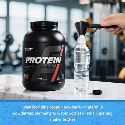 Measuring Scoop with Funnel for Filling Water Bottles with Protein Powder Milk Powder Filling Resuable K Cup Coffee Capsule with Coffee Grounds