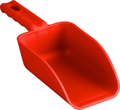 Vikan Remco 63001 Color-Coded Plastic Hand Scoop - BPA-Free Food-Safe Kitchen Utensils, Restaurant and Food Service Supplies, 16 oz, Pink