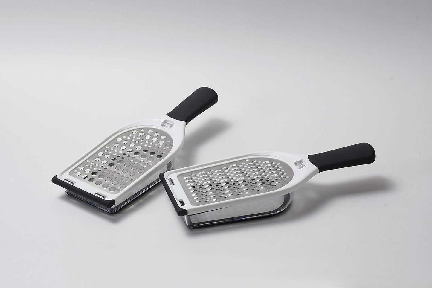 Pearl Metal CC-1605 Slicer, Julienne Slicer, Double-Sided, Thin, Thick, Container Included, Stopper Included