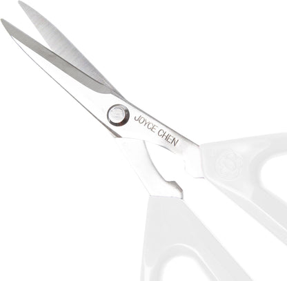 Joyce Chen Original Unlimited Kitchen Scissors All Purpose Kitchen Shears With Comfortable Handles, Red