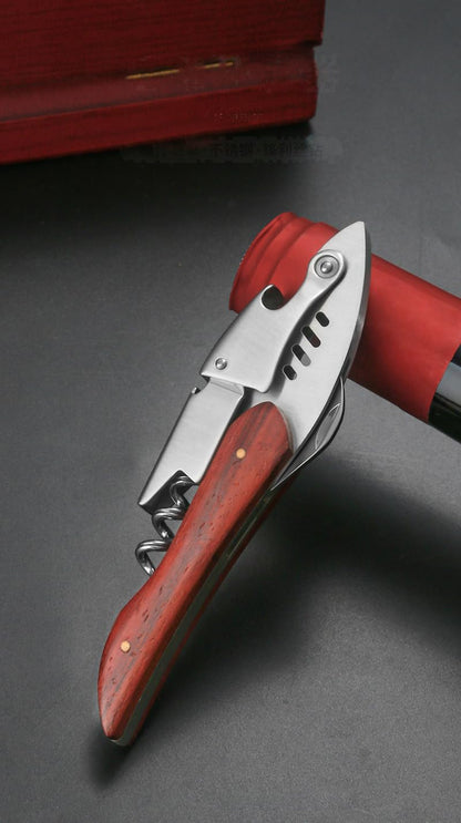 Unique Fish Corkscrew, Professional Waiters Corkscrew Wine Key Bottle Opener,Manual Wine Key for Servers, Waiters, Bartenders and Home Use